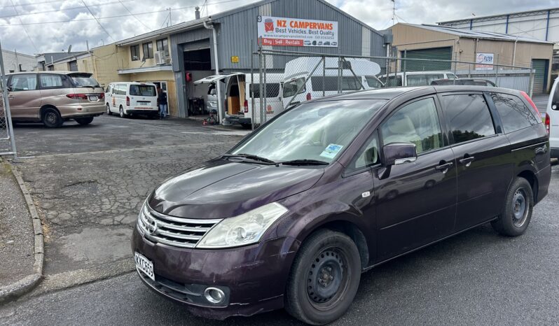 Nissan Presage 2007 Self Contained Campervan