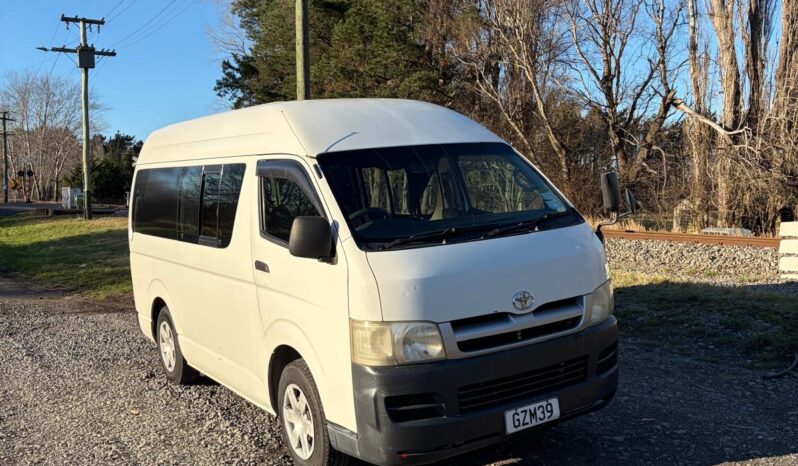 Toyota Hiace 2005 Highroof Self Contained Campervan